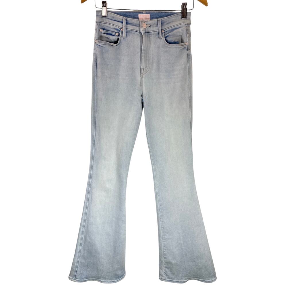 MOTHER The Super Cruiser Double Heel High Rise Flare Jeans Sexico Mex Sz 25 - Picture 3 of 14